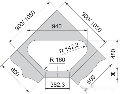 Кухонная мойка Franke Antea AZG 661-E (оникс)