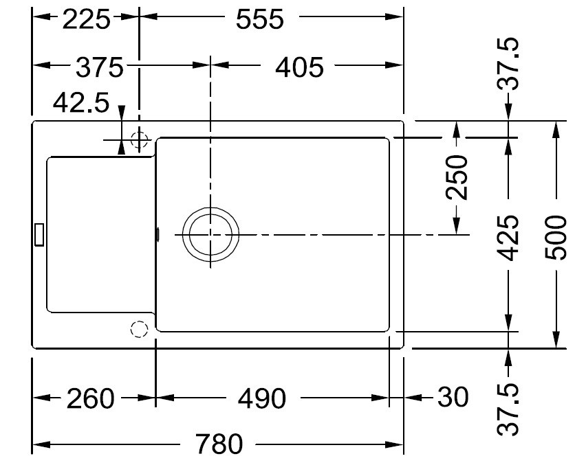Кухонная мойка Franke Maris MRG 611 D (сахара)