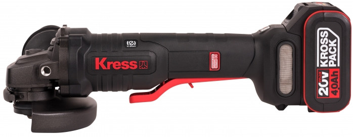 Угловая шлифмашина Kress KUH04 (с 2-мя АКБ, кейс)