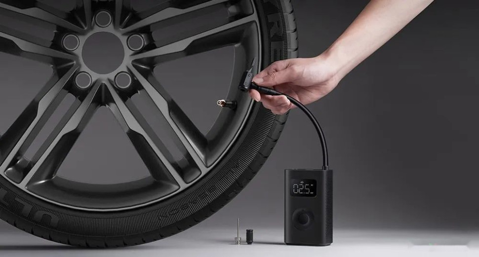 Велокомпрессор Xiaomi Mijia Electric Pump 2 MJCQB06QW (китайская версия)
