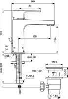Смеситель Ideal Standard Esla BC264AA