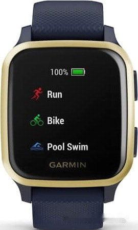 Умные часы Garmin Venu Sq Music (темно-синий)