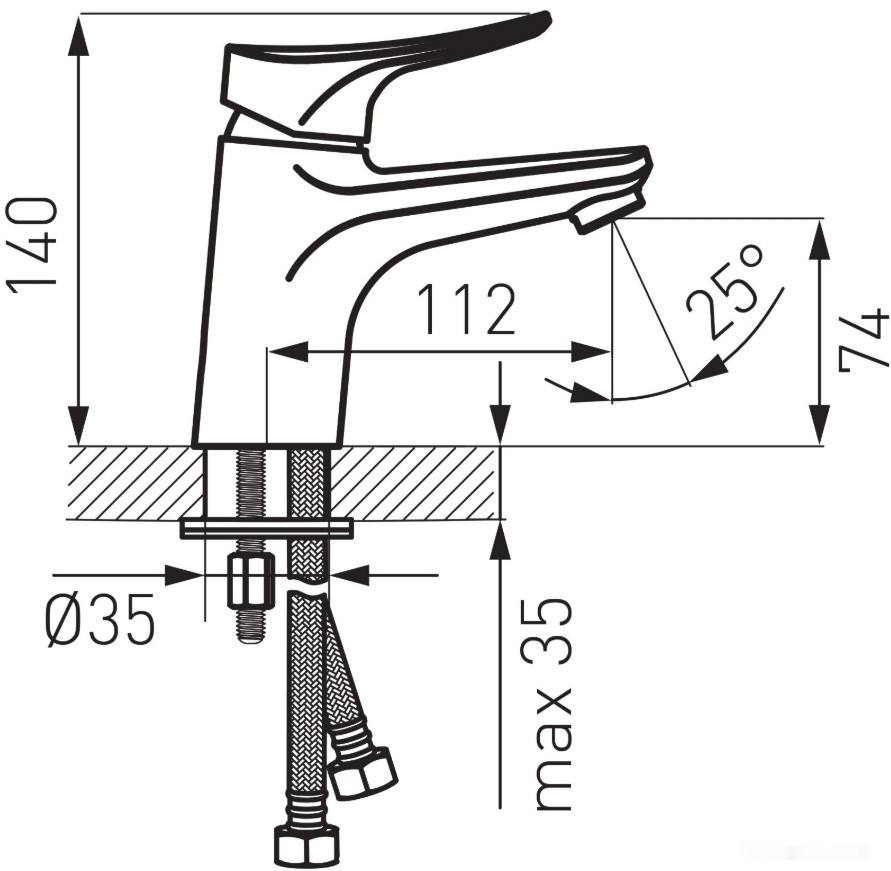 Смеситель Ferro Espacio BES2