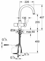 Смеситель Grohe Blue 33251000