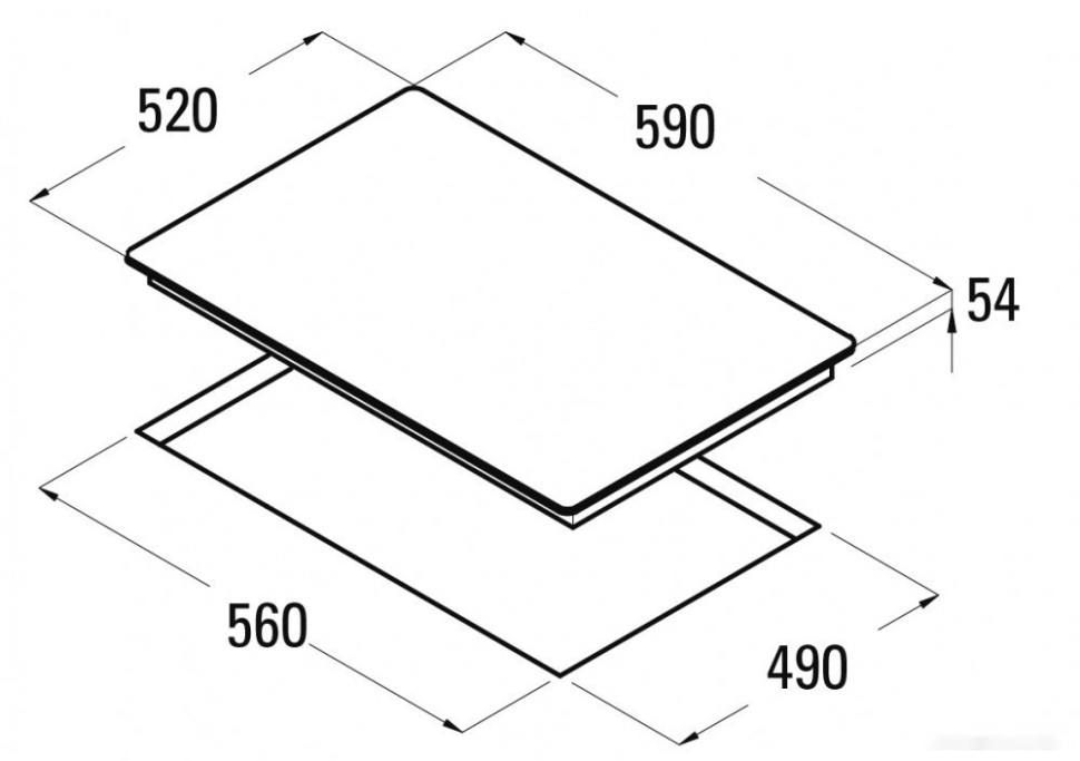 Варочная панель Schtoff I6 S07B White
