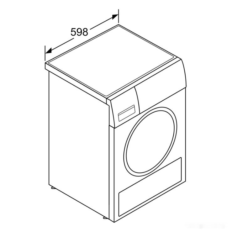 Сушильная машина Bosch WTX87KH0BY