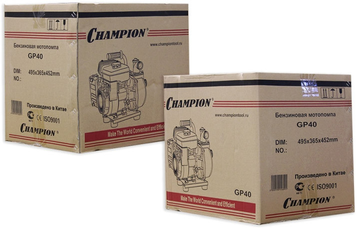 Мотопомпа Champion GP40