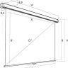 Проекционный экран Ligra Domoroll 300x225 (387643)