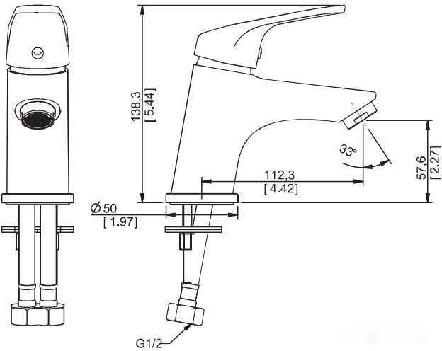 Смеситель ESKO Palermo PE 26
