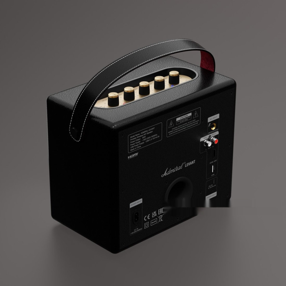 Портативная акустика Admiral Audio Levant (черный)