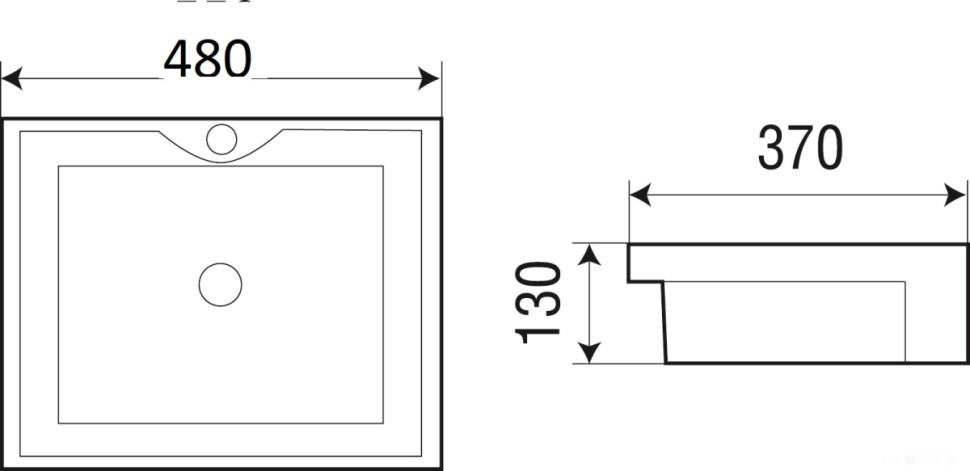 Умывальник Weltwasser Deilbach 4014