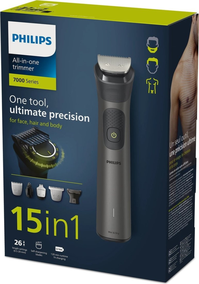 Машинка для стрижки волос Philips All-in-One Trimmer Series 7000 MG7950/15