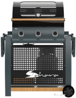 Газовый гриль для дачи SAHARA 3 Burner Oak