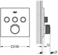 Смеситель Grohe Grohtherm SmartControl 29126000