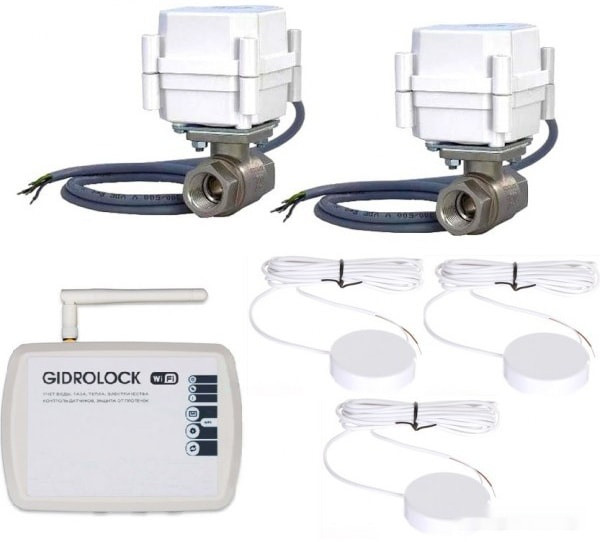 Набор защиты от протечек Gidrolock Wi-Fi Bugatti 1/2"