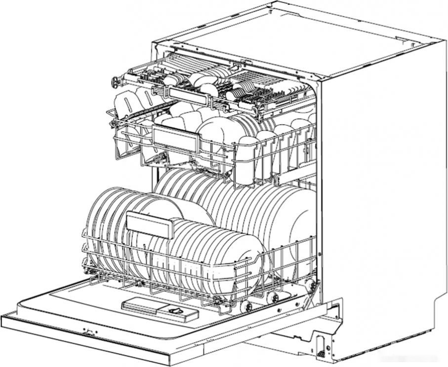 Посудомоечная машина GrandGermes DWA-60