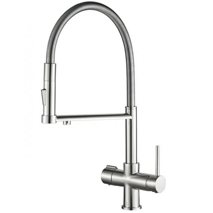 Смеситель Zorg Steel Hammer SH 2002 сатин