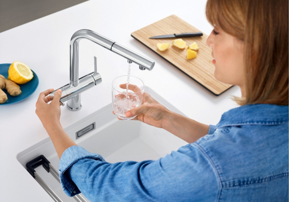 Смеситель Blanco Fontas-S II 525199 (нержавеющая сталь)