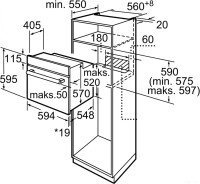 Духовой шкаф Bosch HBF534EH1T