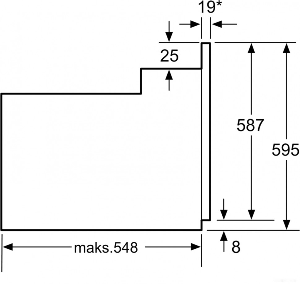Духовой шкаф Bosch HBF534EH1T