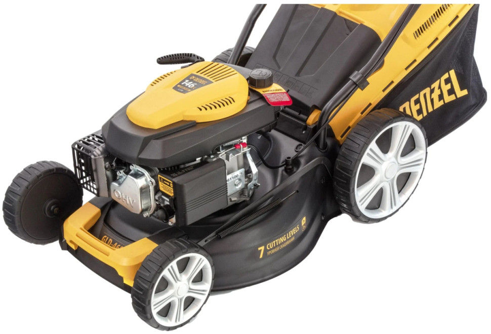 Бензиновая газонокосилка Denzel GLD-460