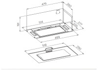 Вытяжка HOMSair Crocus Push 52 белый