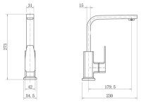 Смеситель Fashun A54010-7