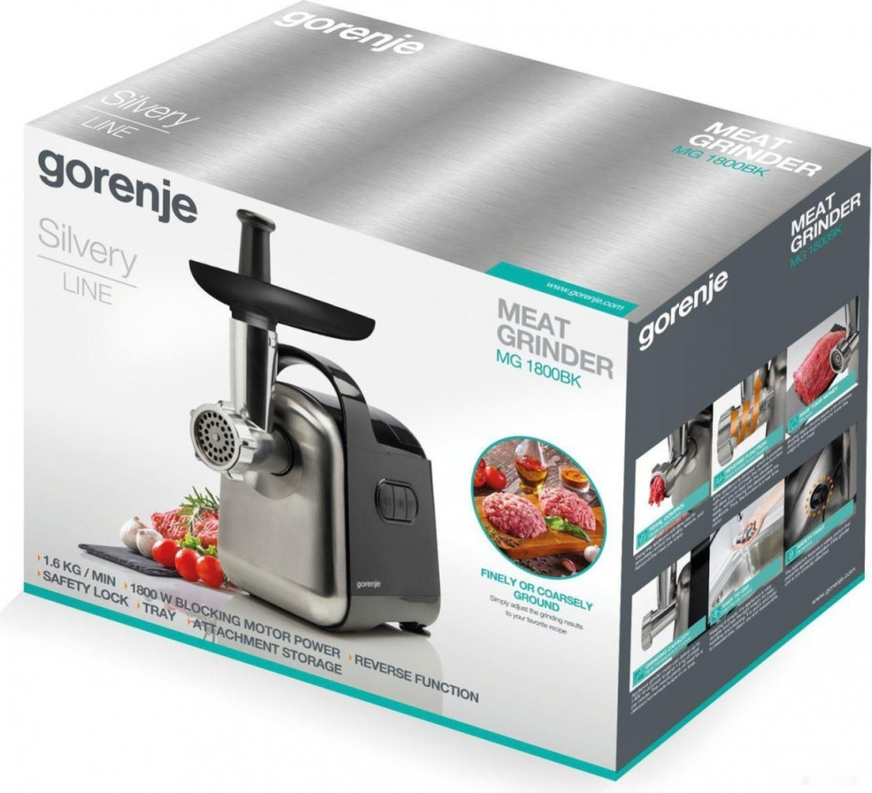 Мясорубка Gorenje MG1800BK