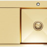 Кухонная мойка Mixline Pro 552919 (золото, с сифоном)