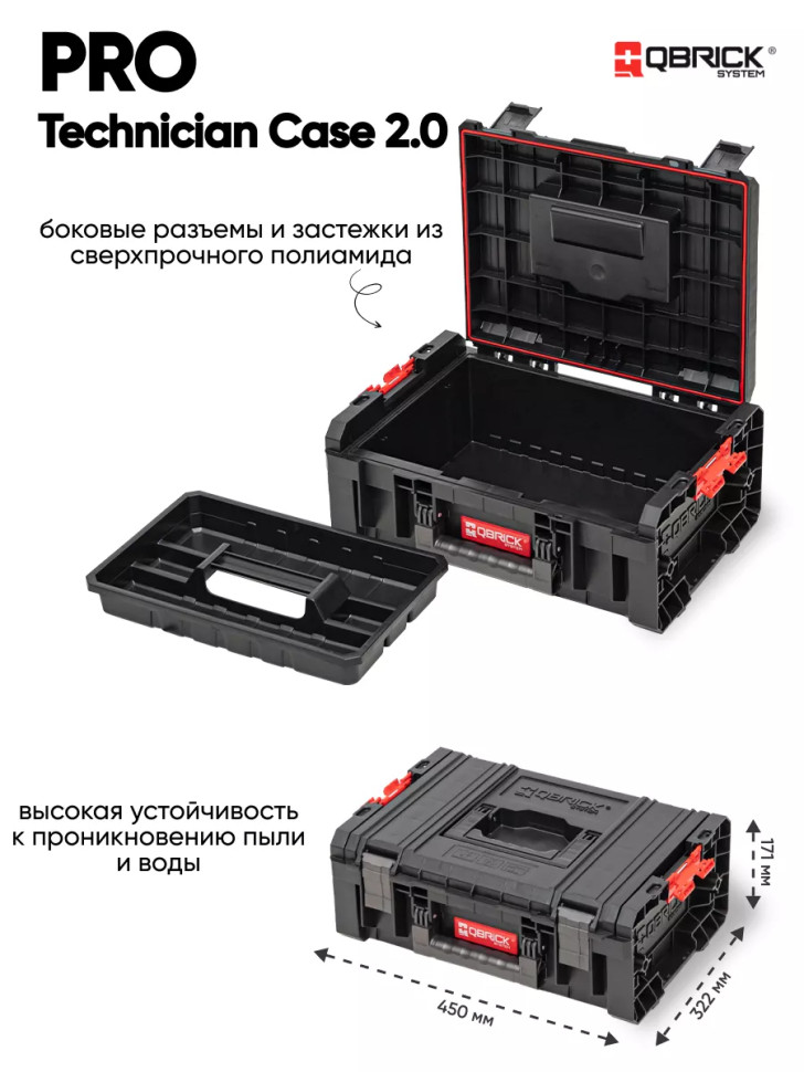 Ящик для инструментов Qbrick System Pro Set 5