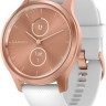Гибридные умные часы Garmin Vivomove Style (розовое золото/белый)