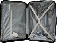 Чемодан-спиннер DoubleW YF-PP02 (M, желтый)