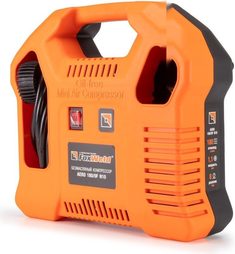 Компрессор FoxWeld Aero 180/0F N10 9758