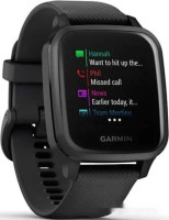 Умные часы Garmin Venu Sq Music (черный)