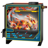 Отопительный котёл СТЭН mini 7 терракот