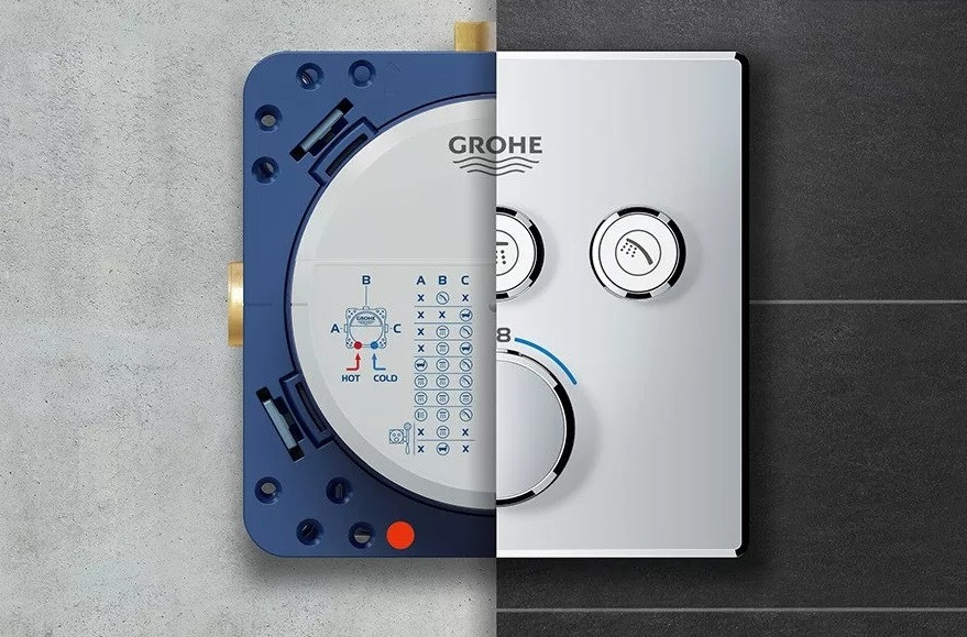Смеситель Grohe Grohtherm SmartControl 29157LS0