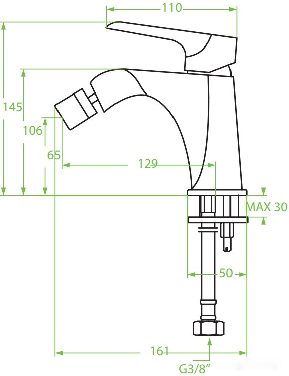 Смеситель Laveo Alea BLE 632D
