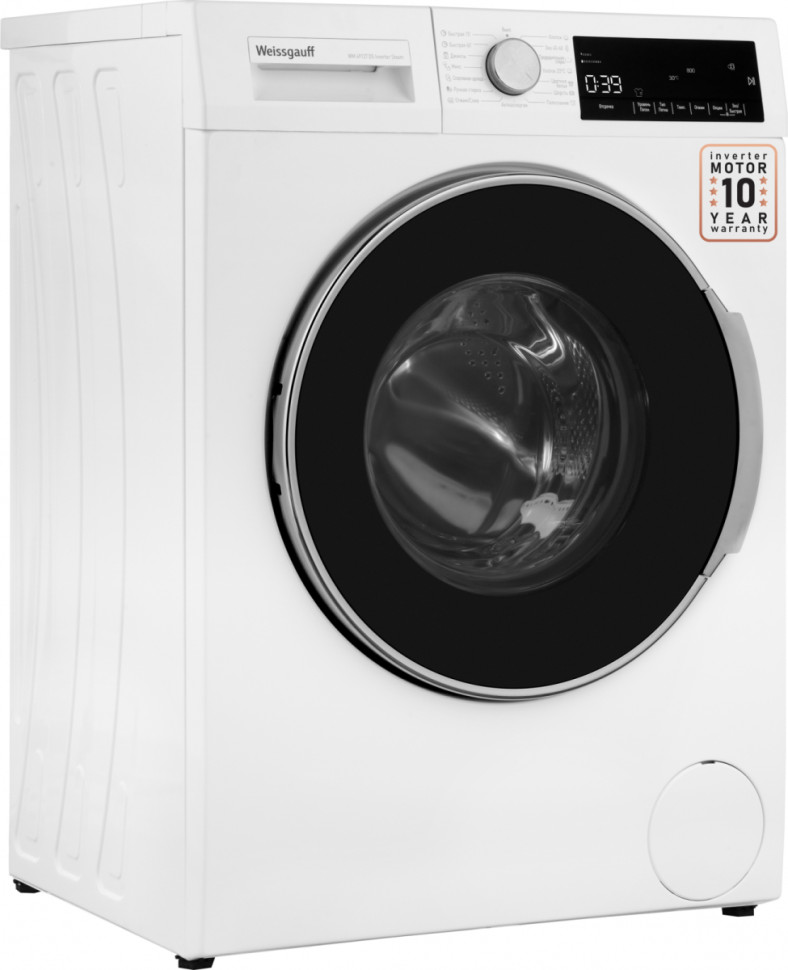 Стиральная машина Weissgauff WM 49127 DS Inverter Steam