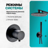 Душевая система Grocenberg GB5090 (черный матовый)