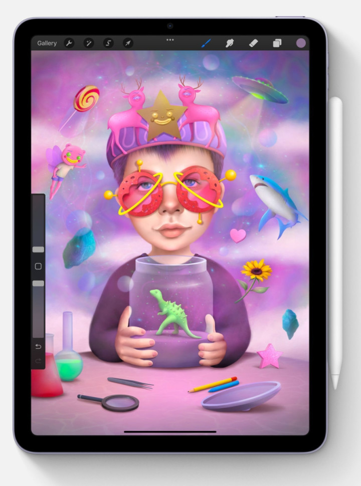 Планшет Apple iPad Air 2022 64GB (серый космос)