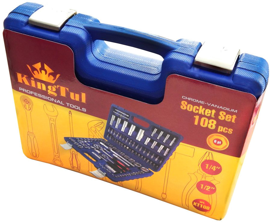 Универсальный набор KingTul KT108 108 предметов
