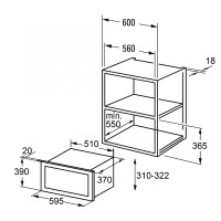 Микроволновая печь CATA MW BI2505DCG BK