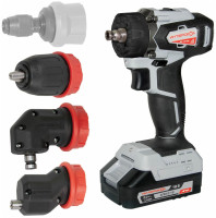 Дрель-шуруповерт Интерскол ДА-13/18ВК (с 2-мя АКБ 2 Ач, кейс)