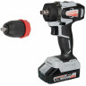Дрель-шуруповерт Интерскол ДА-13/18ВК (с 2-мя АКБ 2 Ач, кейс)