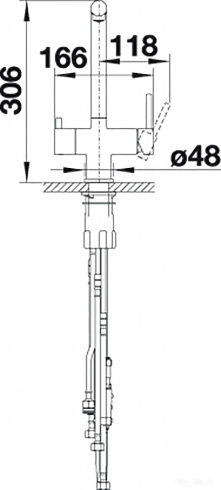 Смеситель Blanco Fontas-S II 525200 (антрацит)