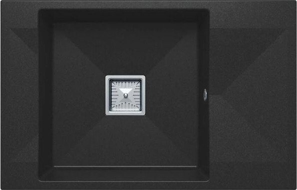 Кухонная мойка Polygran Blade 780 (черный)