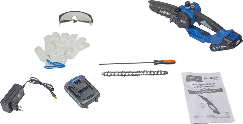 Аккумуляторная пила Redbo ONS-21/6BL (с 2-мя АКБ)