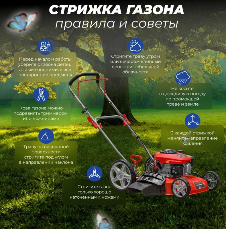 Газонокосилка Eco LG-810