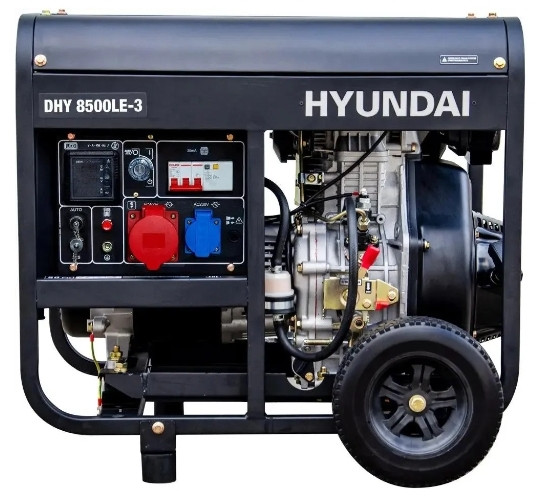 Генератор Hyundai DHY 8500LE-3