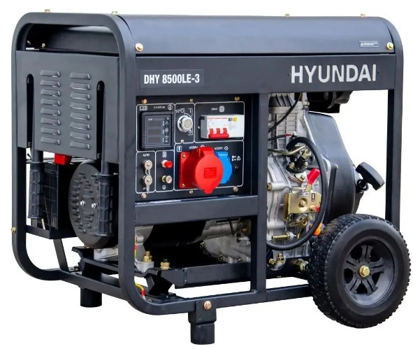 Генератор Hyundai DHY 8500LE-3
